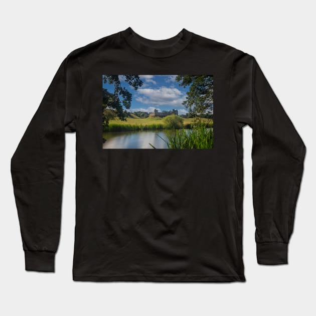 Alnwick Castle Long Sleeve T-Shirt by Reg-K-Atkinson